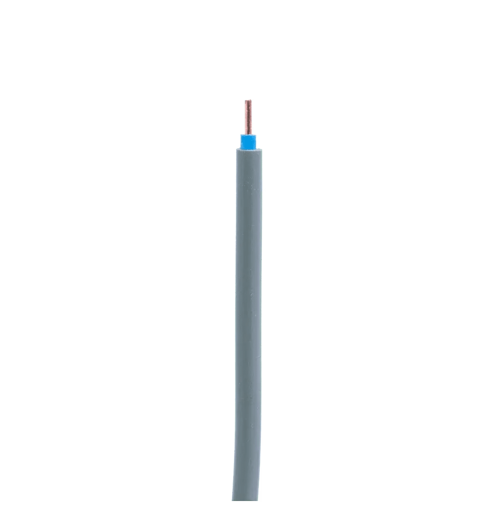 Home 1/1.13mm-CU/PVC/PVC-Single-(1/.044Inch-1 mm2)-Blue-100m-Kelani
