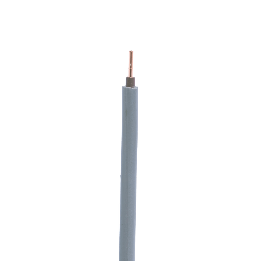 Home 1/1.13mm-CU/PVC/PVC-Single-(1/.044Inch-1 mm^2)-Brown-100m-Orange