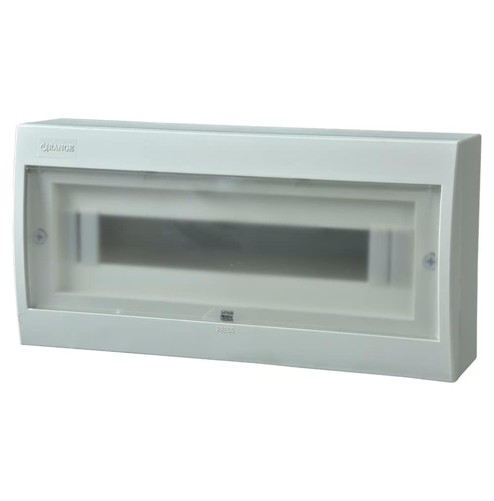 Home Distribution Box 18 Way Surface-Orange