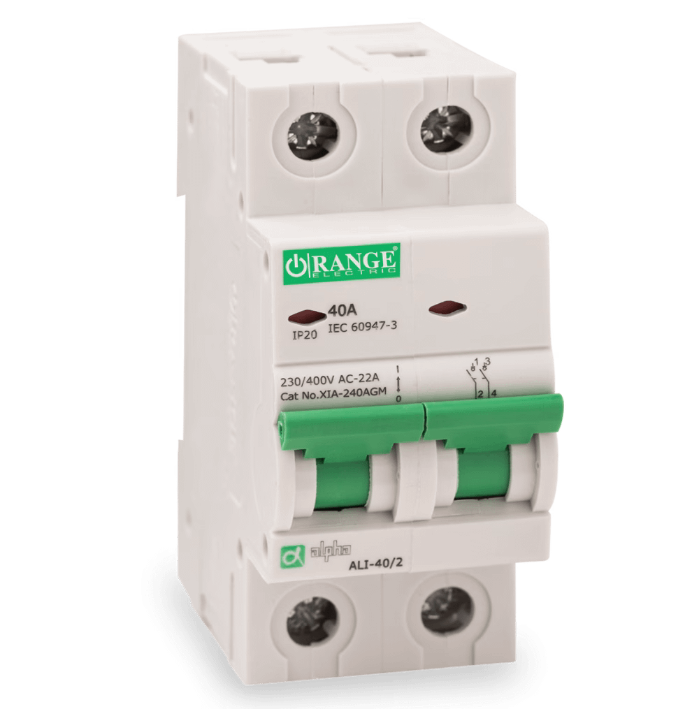 Home Isolator-Alpha-2 Pole-40A-Orange