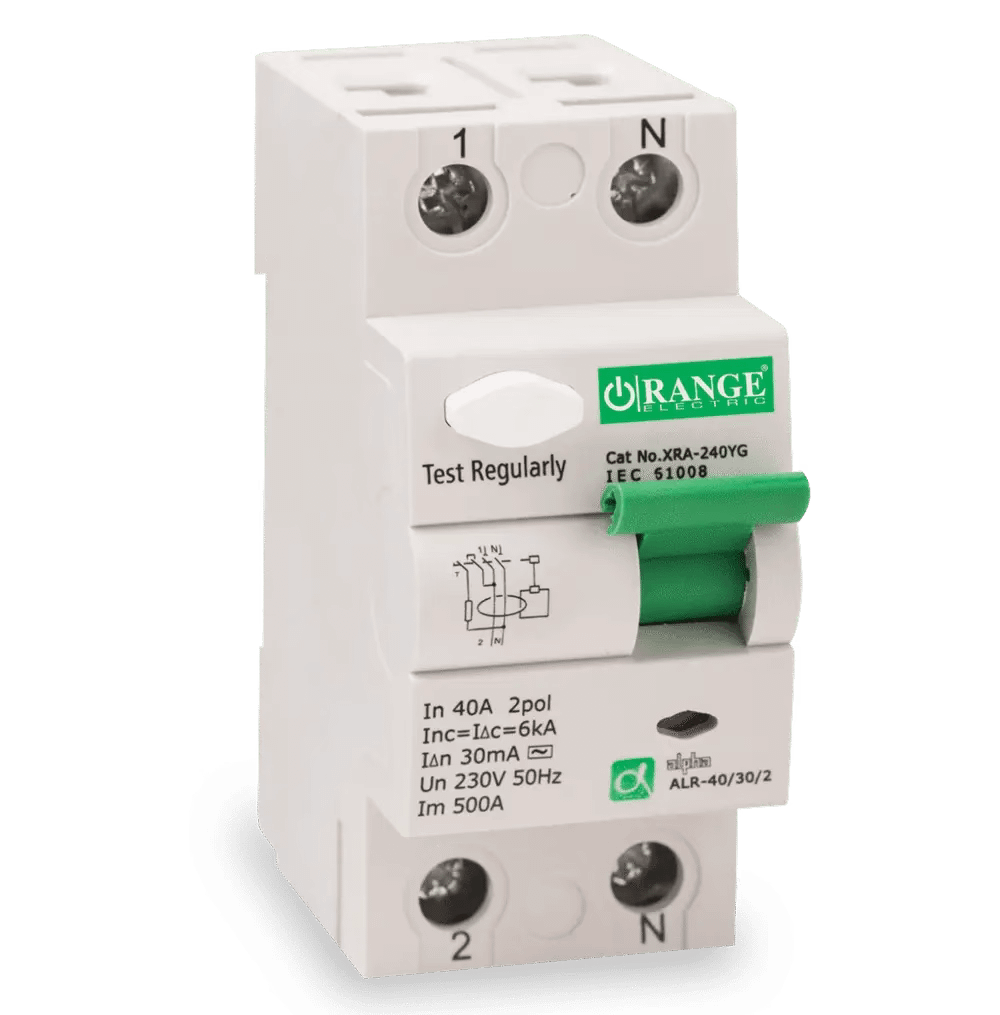 Home RCD-Alpha-2 Pole-40A-30mA-Orange