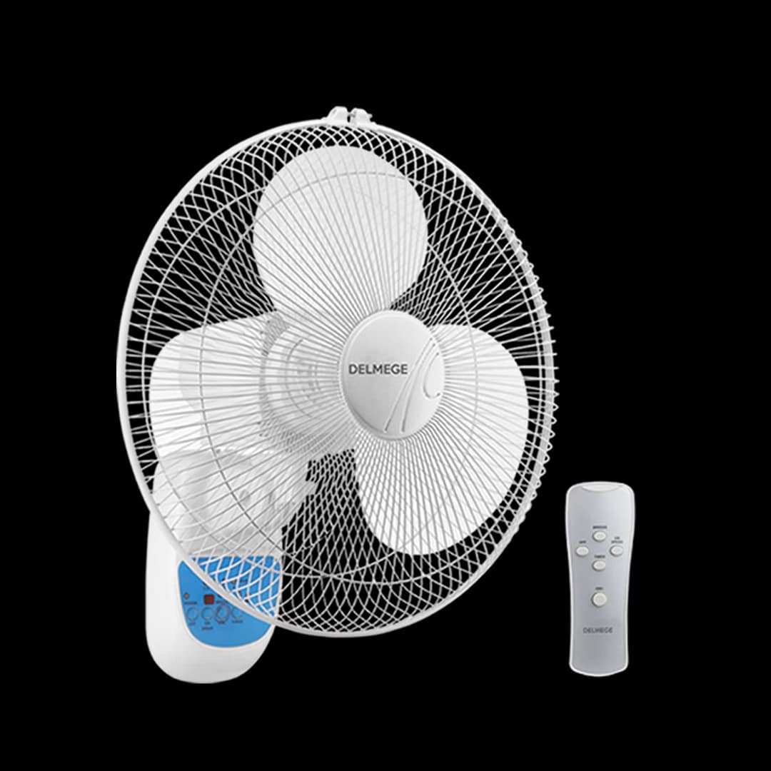 Wall Fan White Sweep 16 Inch with Remote-Delmege delmege wall fan with remote