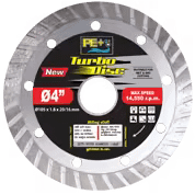 Turbo Cutting Disc 4 Inch-PE+