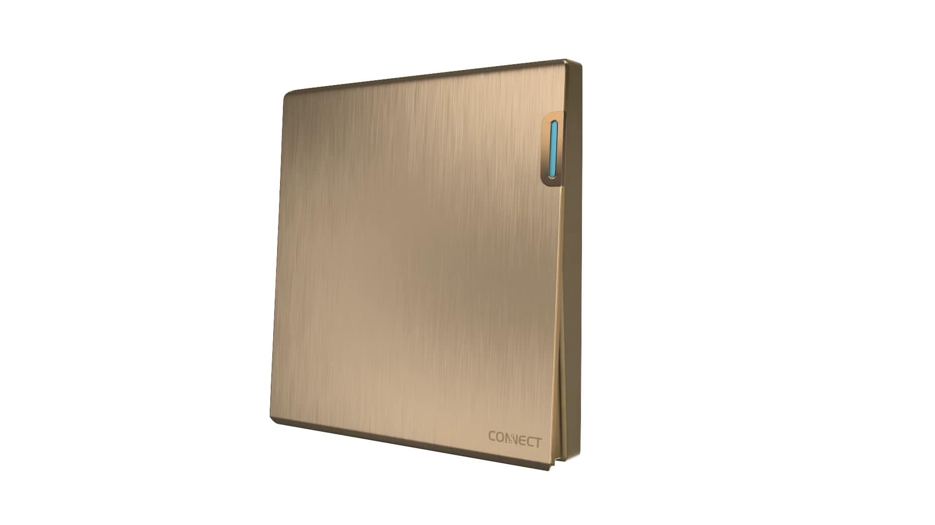 Home 1 Gang 1 Way Switch-Premium Gold-Connect