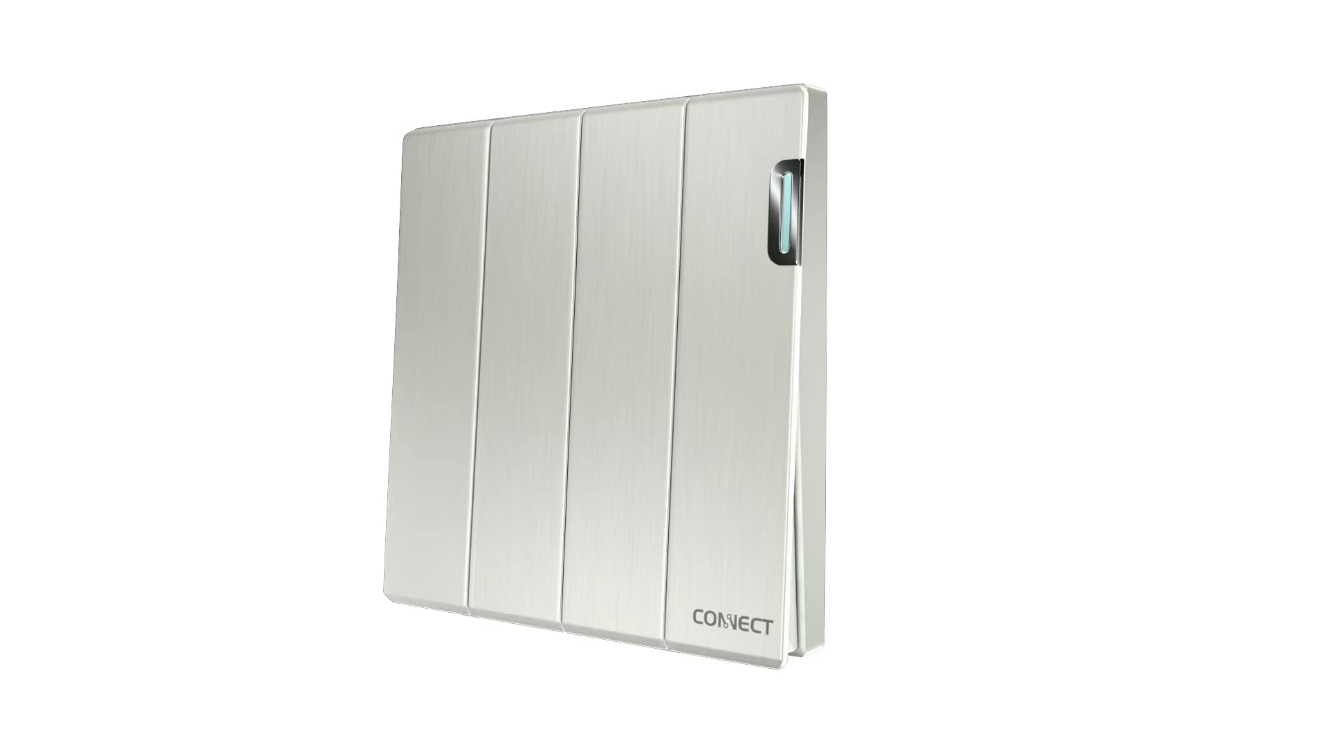 4 Gang 2 Way Switch-Pearl White-Connect