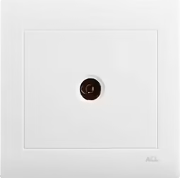 TV Antenna Socket-Elegance Series-White-ACL