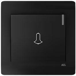 One Gang Bell Press-Elegance Series-Black-ACL