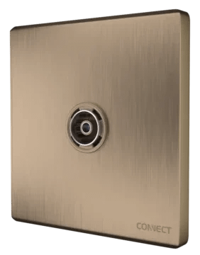 TV Antenna Socket-Premium Gold-Connect