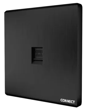 Telephone Socket-Ultimate Black-Connect