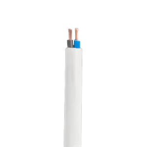 24/0.20mm-CU/PVC/PVC-2 Core-(27/.0077Inch– 0.75mm^2)-white-100 m-Orange