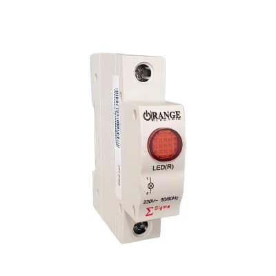 MCB Type Indicator-Red-Sigma-Orange
