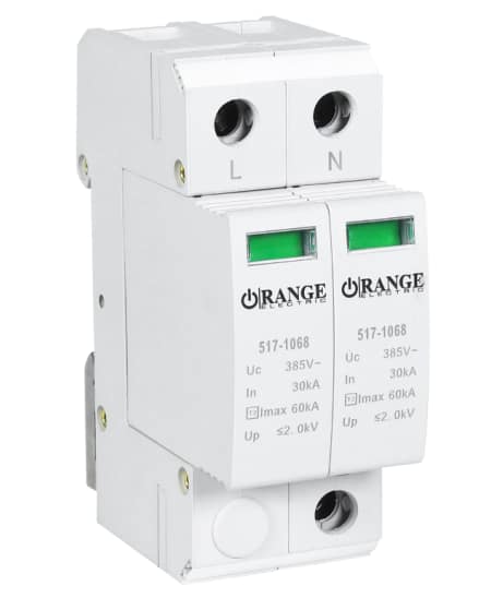 SPD 2 Pole 1P N UP 1.5kV UC 320V-Sigma-Orange