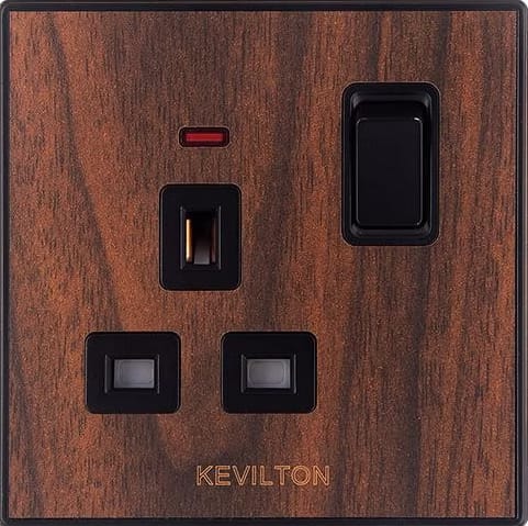 13A Socket with Neon-Nature Series-Kumbuk-Kevilton