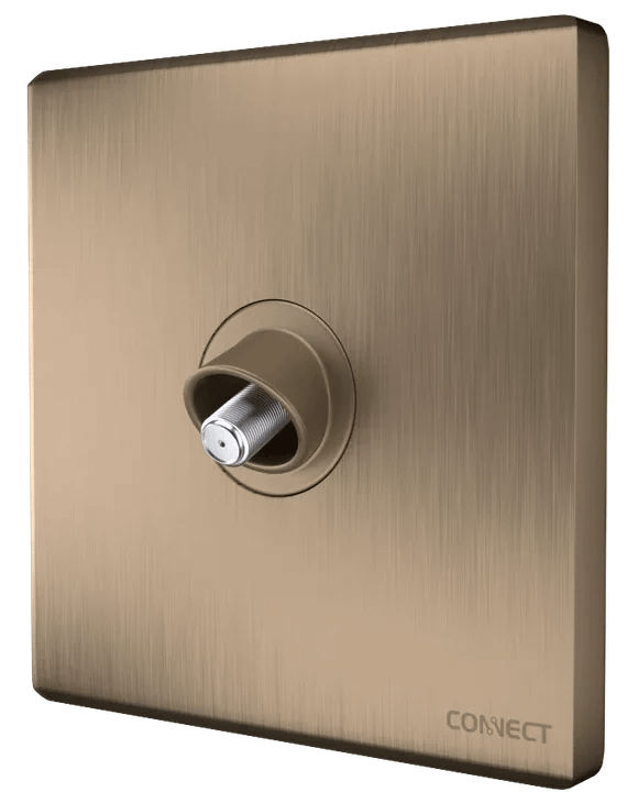 Satellite Antenna Socket-Premium Gold-Connect