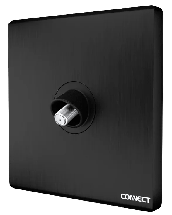 Satellite Antenna Socket-Ultimate Black-Connect
