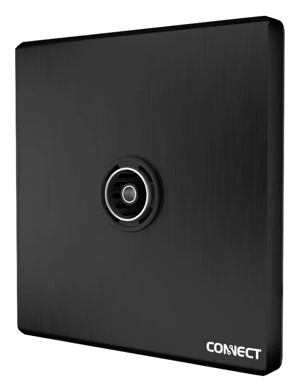 TV Antenna Socket-Ultimate Black-Connect