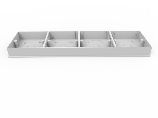 4 Way Sunk Box-Polycrome