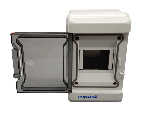 Water Proof Plastic Enclosure 4 Way Surface IP 66-Polycrome Water Proof Plastic Enclosure 4 Way Surface IP 66-Polycrome - Image 3