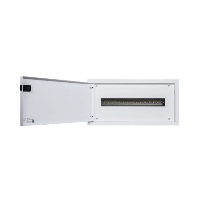 Metal Enclosure 1 Row 20 Way 500mm x 250mm x 90mm-Orange