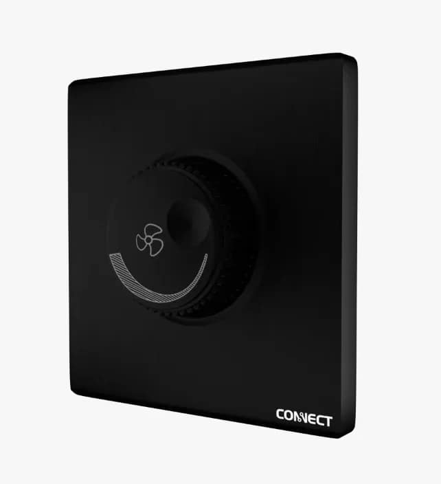 5 Steps-Fan Speed Controller-500W-Ultimate Black-Connect