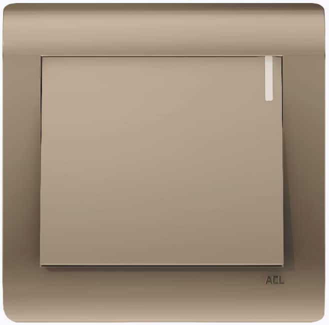 1 Gang 1 Way Switch-ACL Elegance Bronze Series