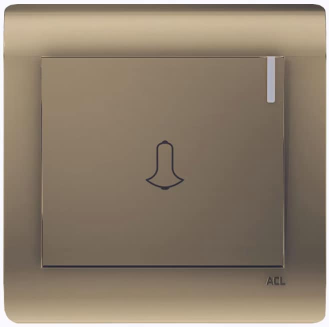 One Gang Bell Press-Elegance Series-Bronze-ACL