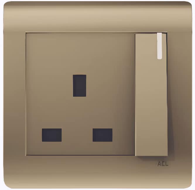 13A Socket-Elegance Series-Bronze-ACL