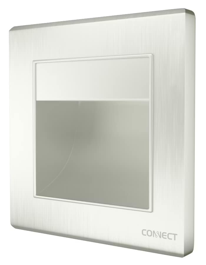 3W Stairway Light Brushed Cold-Pearl White-Connect