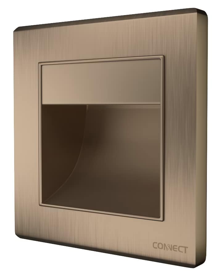 3W Stairway Light Brushed Warm-Premium Gold-Connect