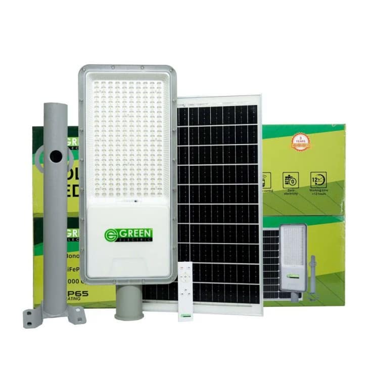 Solar Street Light 310W Daylight – Green