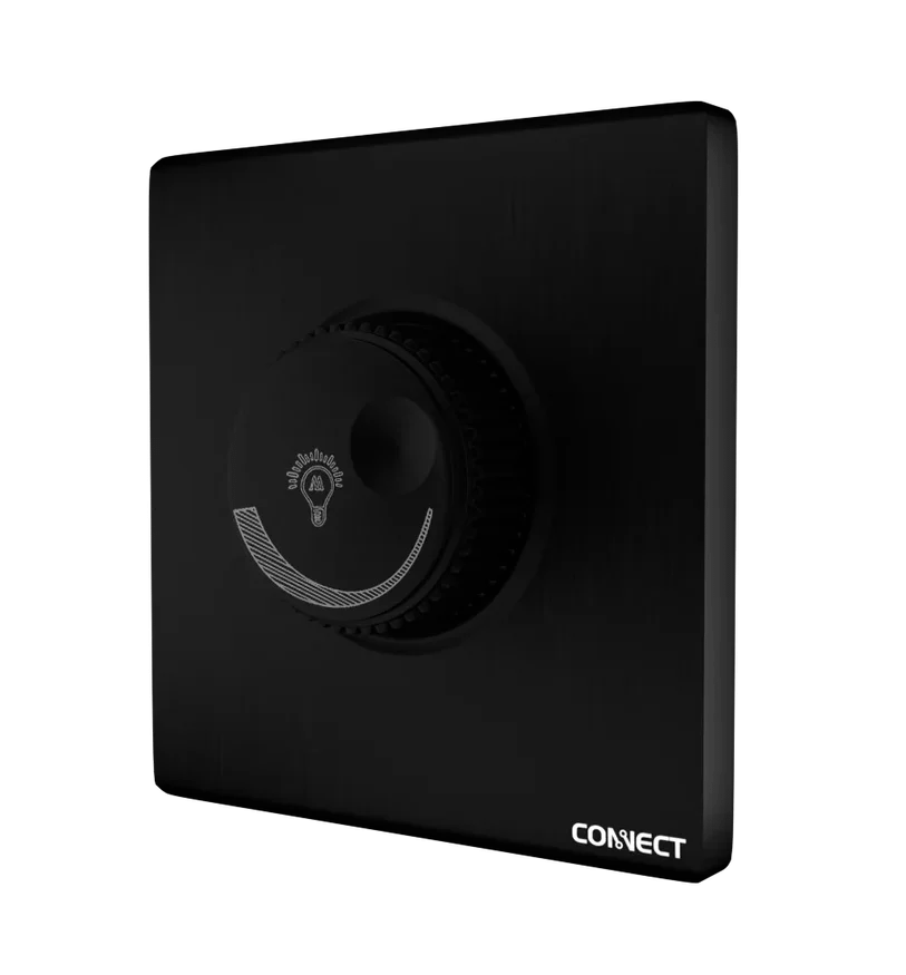Light Dimmer-500W-Ultimate Black-Connect