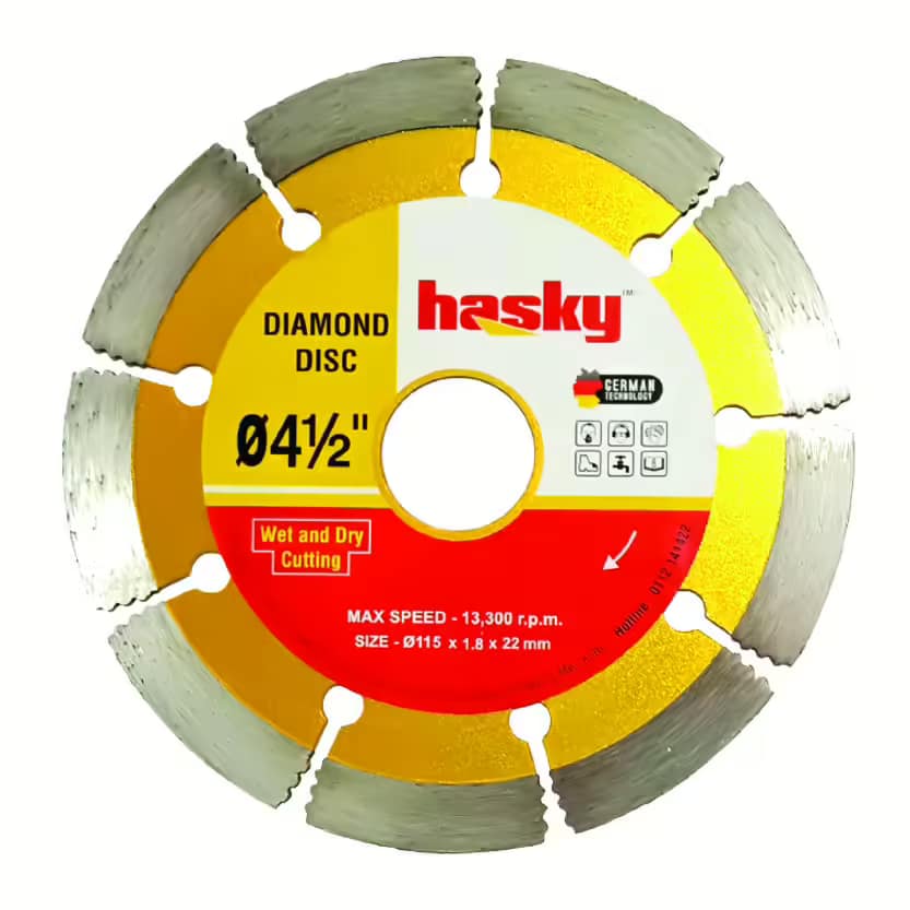 Diamond Cutting Disc 4.5 Inch – Hasky