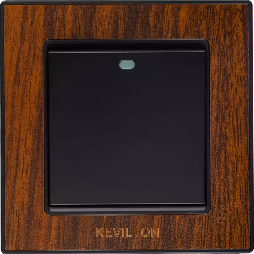 Home 1 Gang 1 Way Switch-Nature Series-Kumbuk-Kevilton