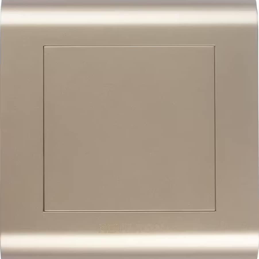 Blank Plate-Modular Series-Gold-Kevilton