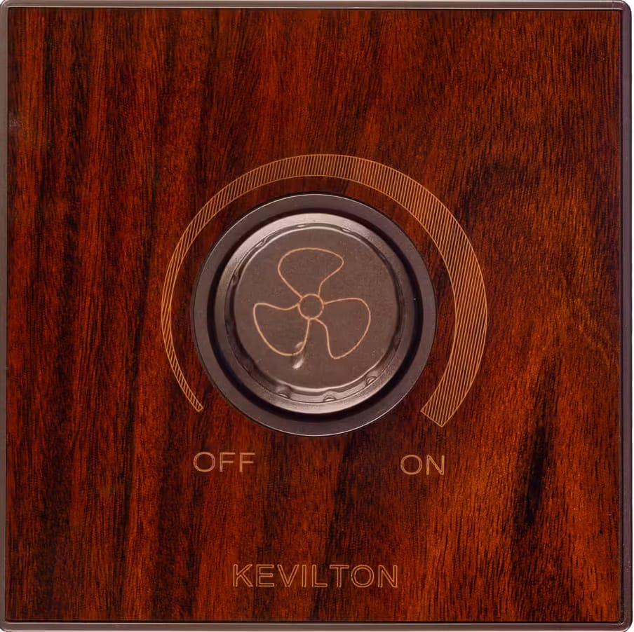 Fan Controller-Nature Series-Mahogany-Kevilton