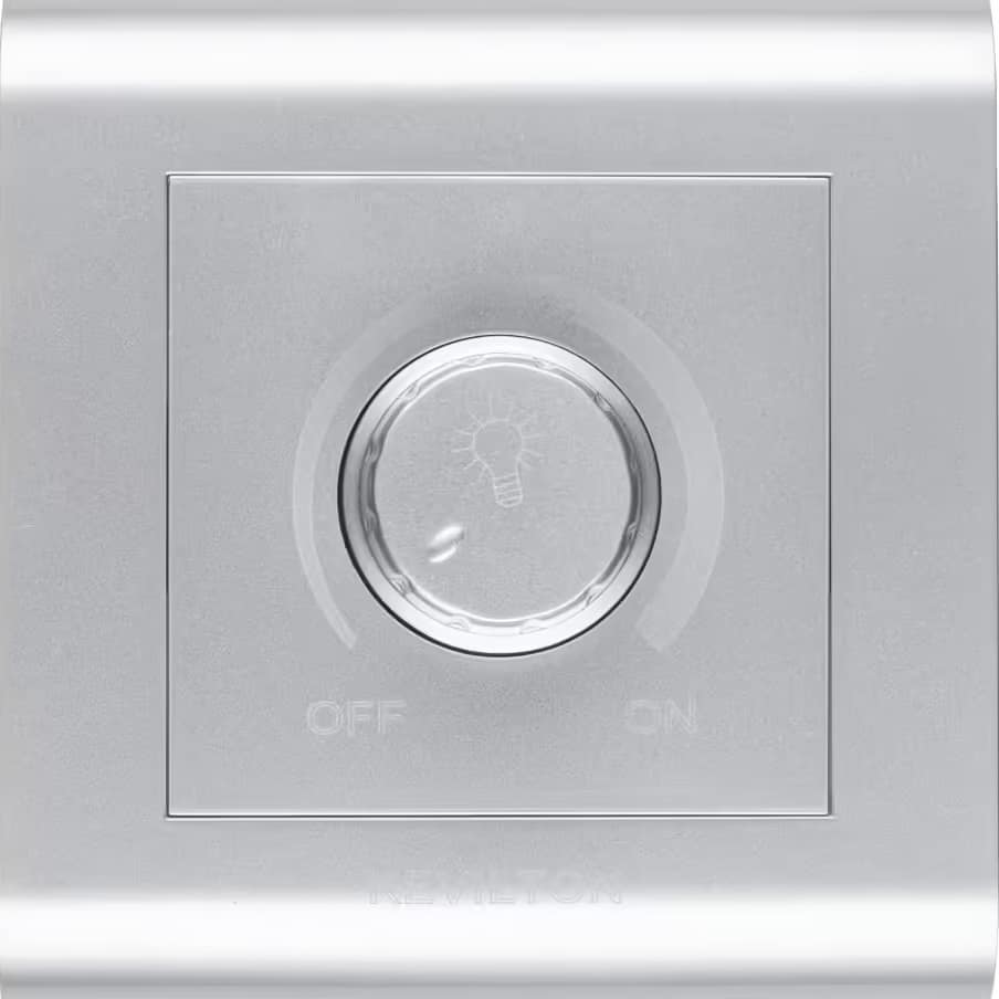 Light Dimmer-Modular Series-Silver-Kevilton