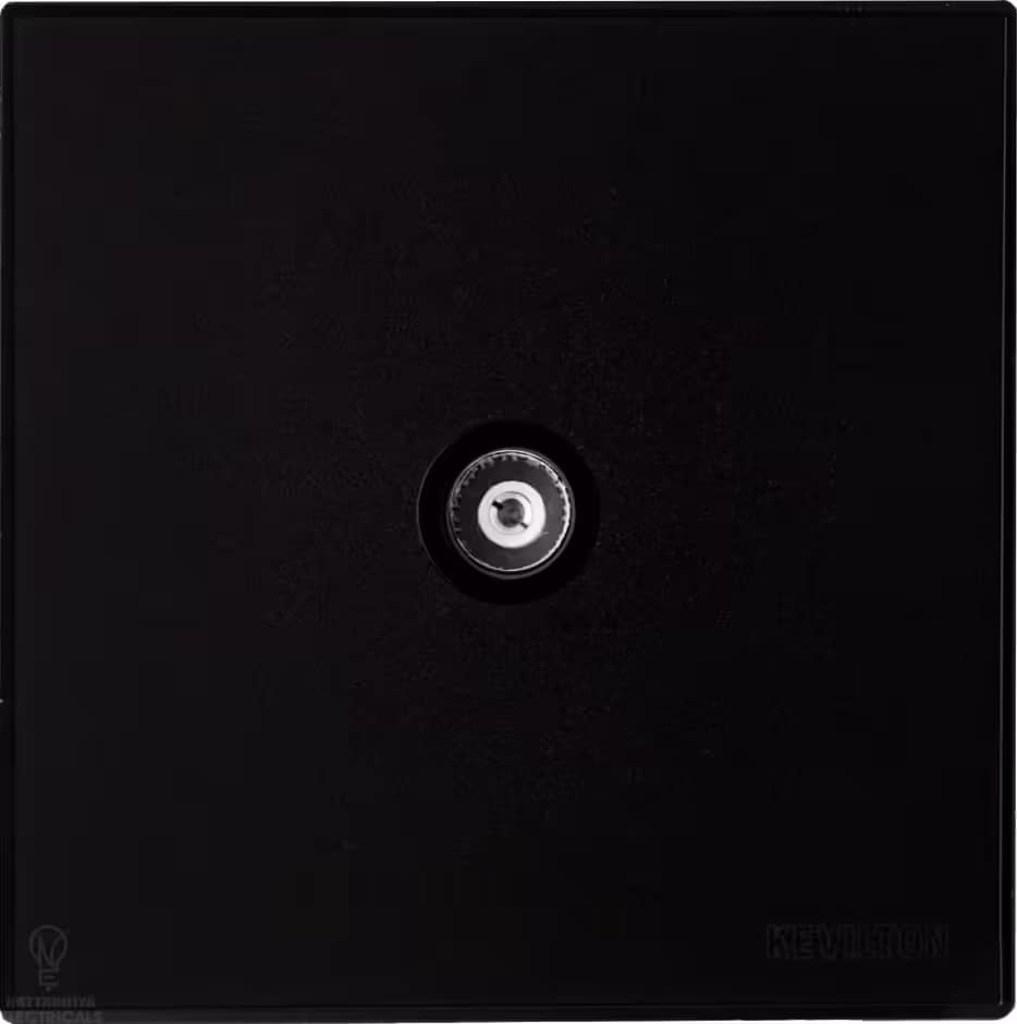 TV Antenna Socket-Nature Series-Deep (Black)-Kevilton
