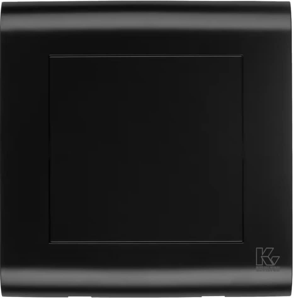 Blank Plate-Modular Series-Jet Black-Kevilton