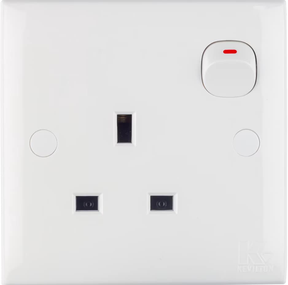 13A Socket-White Series-Kevilton