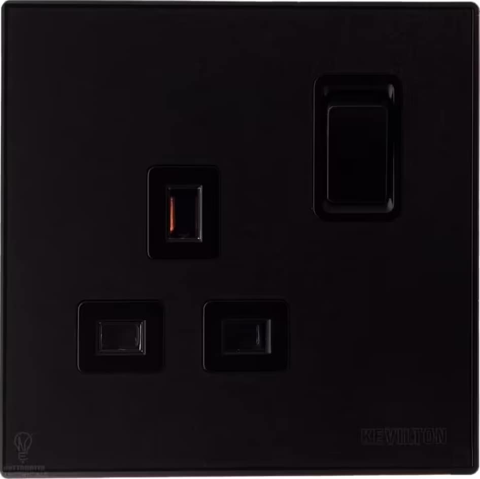 13A Socket-Nature Series-Deep (Black)-Kevilton