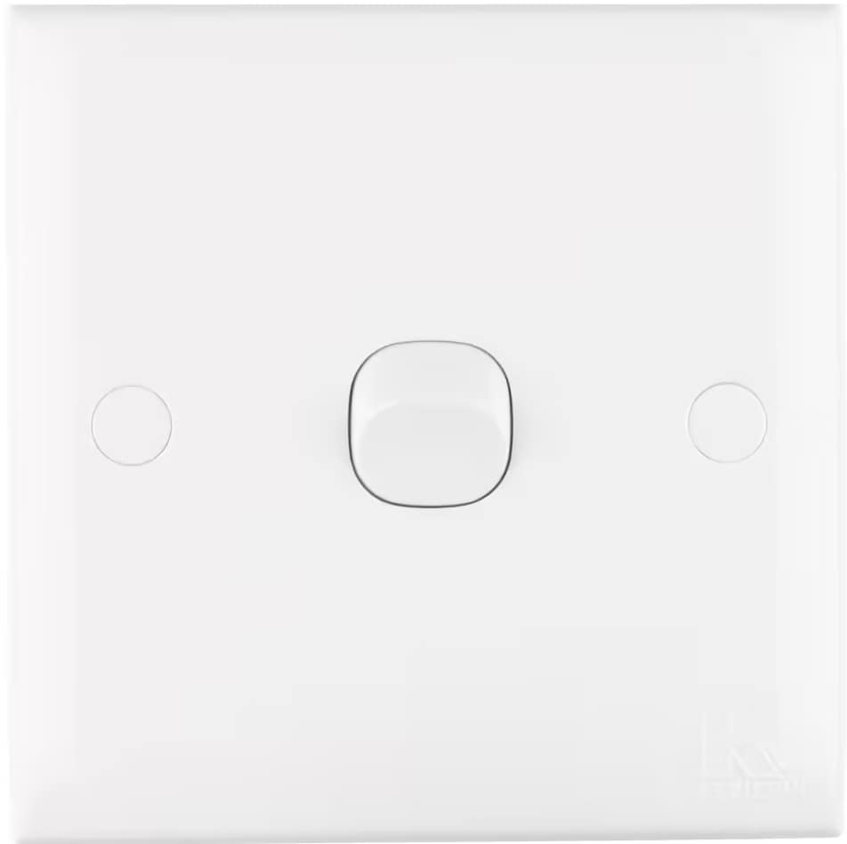 1 Gang 2 Way Switch-White Series-Kevilton