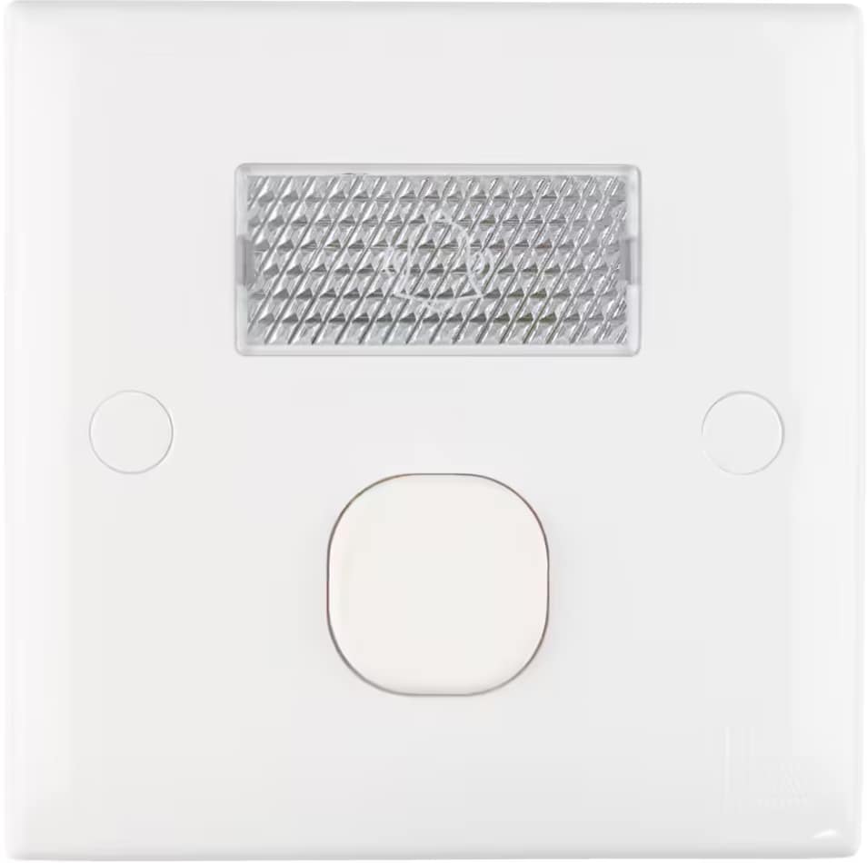 Weather Proof Bell Push-With Indicator-White Series-Kevilton