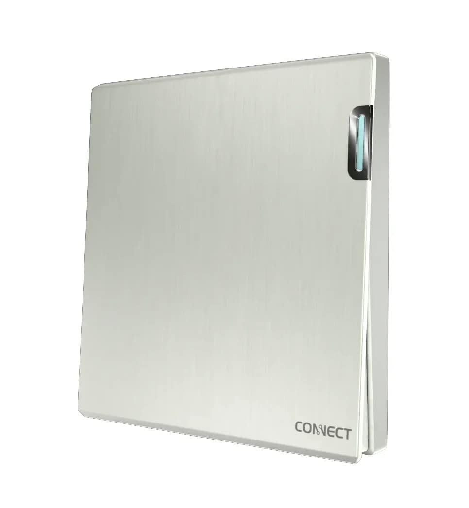 1 Gang 2 Way Switch-Pearl White-Connect